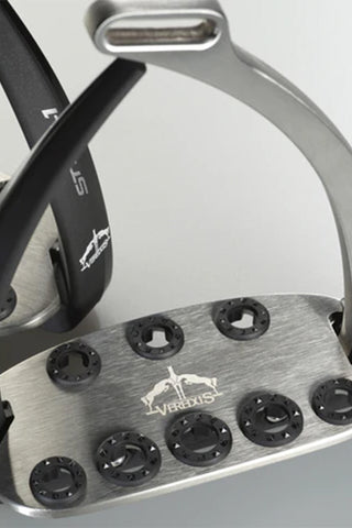 Veredus Vita Sikkerhedsstigbøjle Sort/Sølv