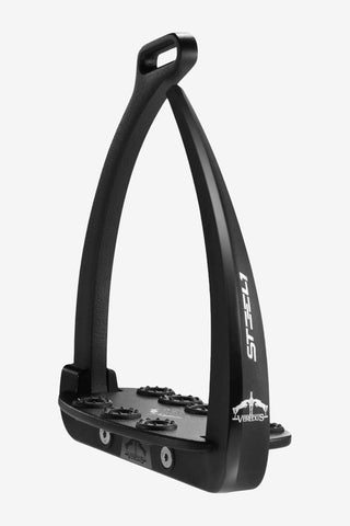 Veredus Vita Sikkerhedsstigbøjle Sort/Sort