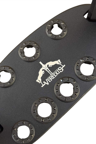 Steel1 Safety Stirrups White Black/Black