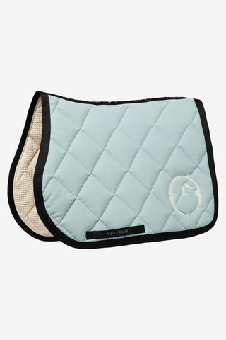 Los Angeles Jumping Saddle Pad Frosty Green