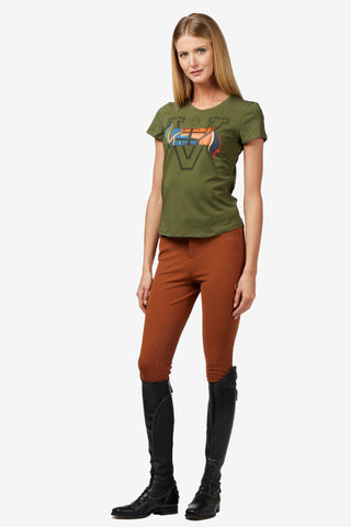 Moneglia T-shirt Olive Green
