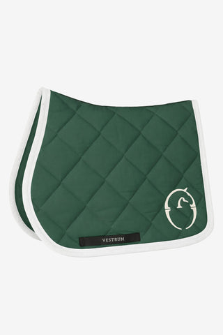 Vestrum Jumping Saddle Pad Bonn Green/Ivory