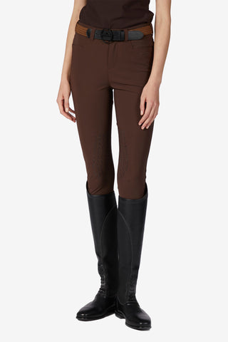 Ridebukser Syracuse TK Knæ Grip Chocolate