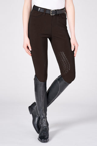 Syracuse TK Knee Grip Breeches Dark Brown