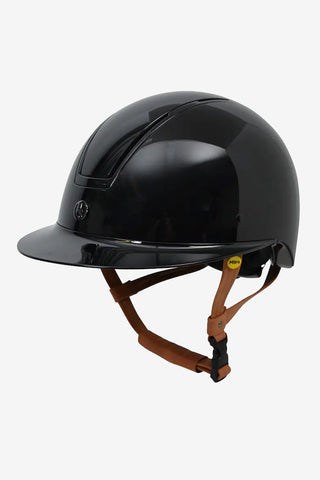 Vision Riding Helmet Mips Gem Shiny Black