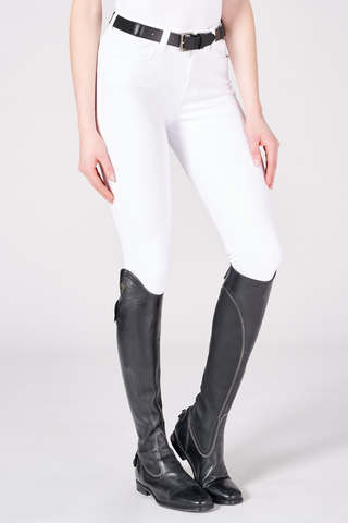 Breeches Syracuse TK Knee Patch White