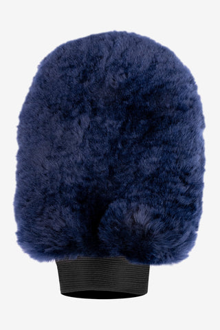Lucky Lammfell Putzhandschuh Night Blue