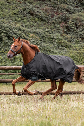 Outdoordecke Nordic Fleece Schwarz