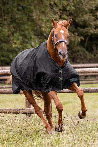 Outdoordecke Nordic Fleece Schwarz