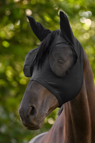 Fly Mask Puck Breath Black