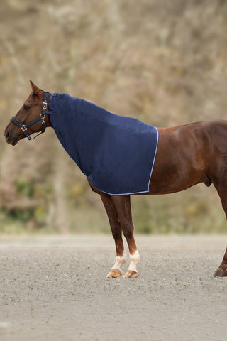 Fleece Neck Economic Night Blue