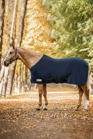 Fleece Rug Economic X-Girths Navy