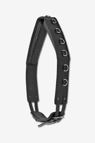 Lunging Girth Leather Black