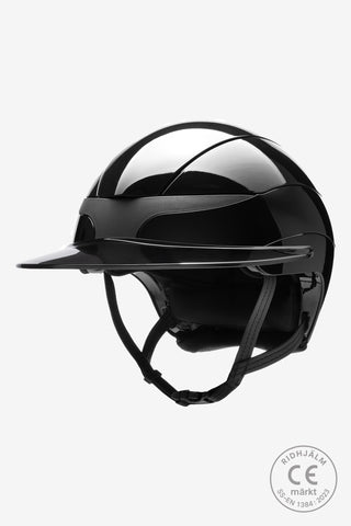 Casque d'équitation Xanto Glossy Noir