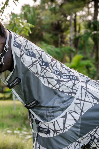 Amigo Fly Rug Camofly Plus Grey/Grey