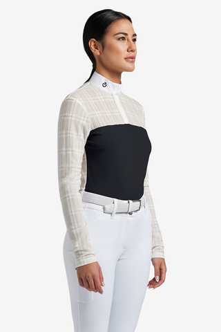 Turniershirt L/S Reißverschluss