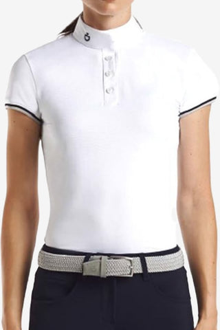 Cavalleria Toscana 3-Stripe Competition Polo