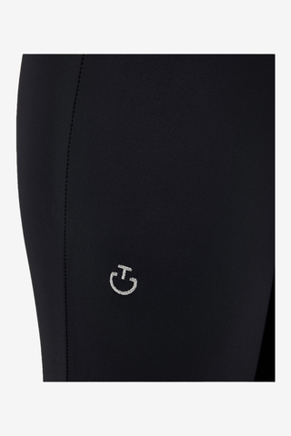 Cavalleria Toscana Perforated Stripe Logo Tights