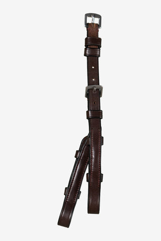 Double Cheek Pieces New English Brown