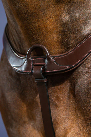 Breastplate 5-point New English Brown
