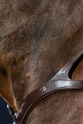 Breastplate 5-point New English Brown