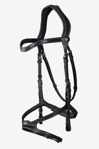 Trense X-fit Anatomisk New English Sort