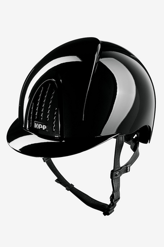 Riding Helmet Smart NOVA metal polish Black