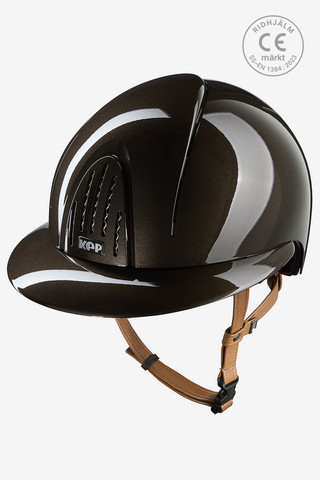 Ridhjelm Smart NOVA Poleret Metal Polo Beige Rem Brun