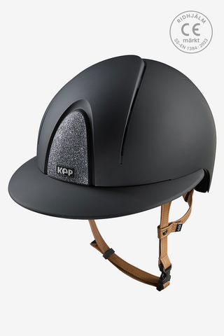 Reithelm Smart NOVA Matt Star Polo Beiger Riemen Schwarz/Silber