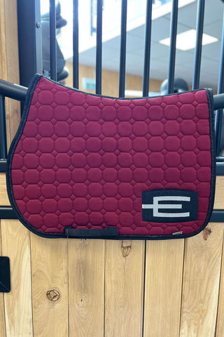 Octagon Saddle Pad E-Logo