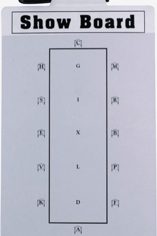 Equipage Show Board Dressyrtavla