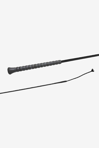 Dressurpisk Nylon Gummigreb