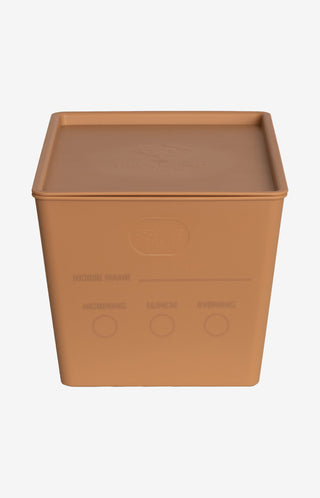 Kentucky Pojemnik na paszę z pokrywką 7l Beżowy