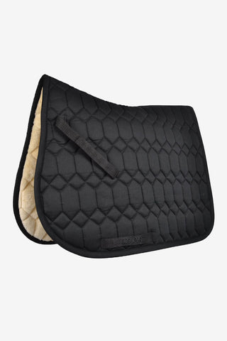 Zadeldek met schapenvachtlook