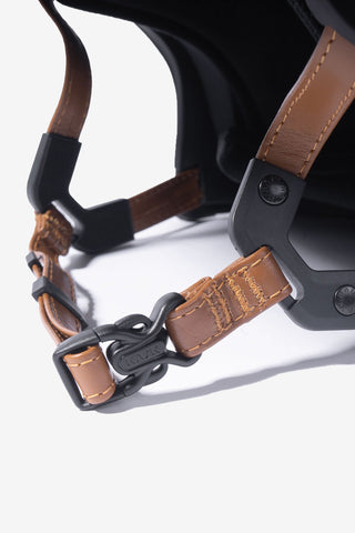 Star Lady 2.0 Pure Shine Leather Chinstrap Brun Espresso Brown