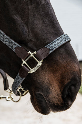 Flettet Nylon Lædergrime