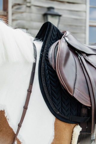 Schabrak Velvet Pearls Svart