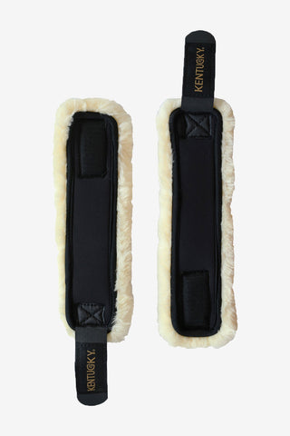 Protège-boulet en mouton synthétique