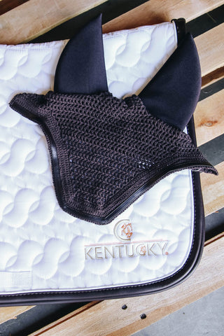 Wellington Bonnet Anti-Mouches Isolé Cuir Marron