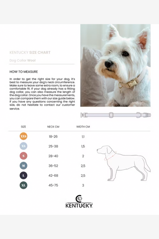Wool Dog Collar