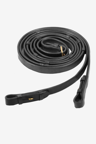 Leather Reins with Stops