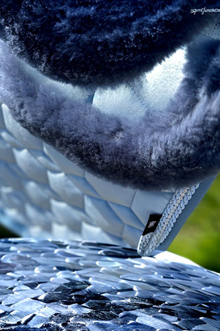 Mattes Dressyrschabrak Med Padd Strass