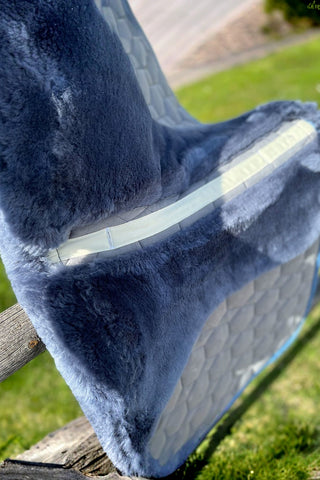 Mattes Dressyrschabrak Med Padd Strass