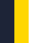 Navy Guld/Vit