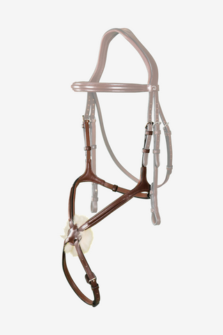 Mexican Noseband New English Brown