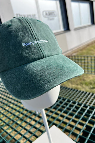 Cap Vintage Green Pony Mom