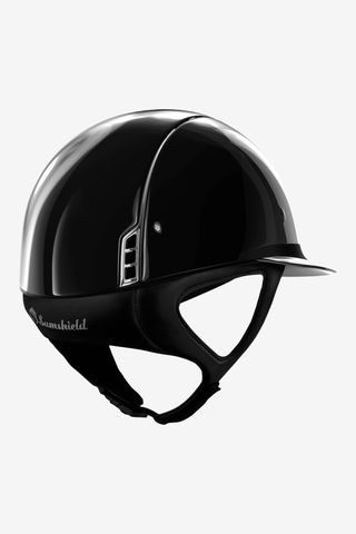 Samshield Glossy Miss Shield Dressage Silver Chrome