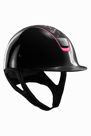 Shadow Glossy Flower Jewel Pink