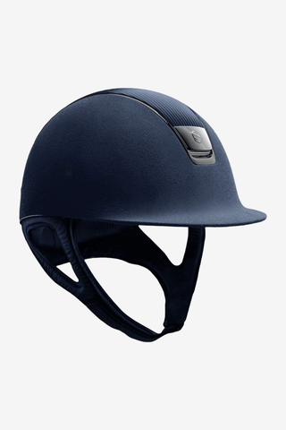 Samshield Premium Blå Leather Top Dressyr