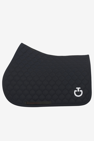 Rond Gestept Jersey Springonderlegger